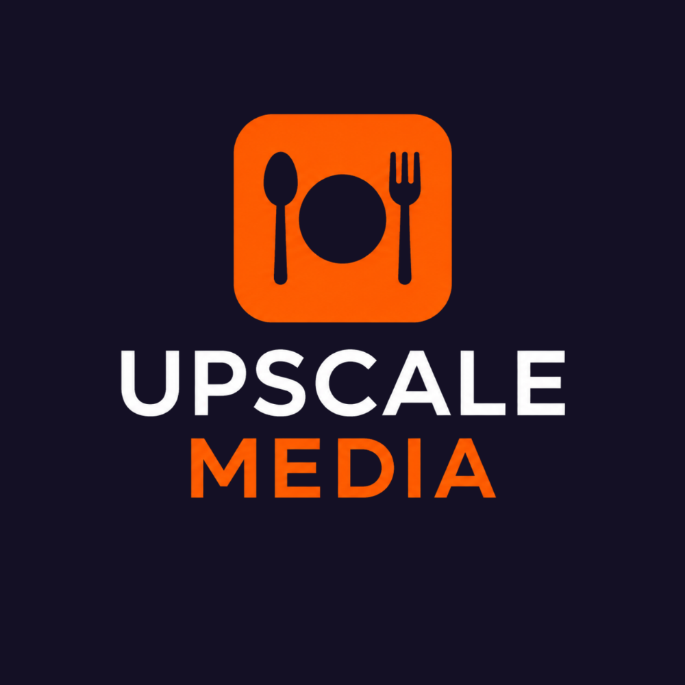UPSCALE MEDIA (F&B Marketing Agency) Logo