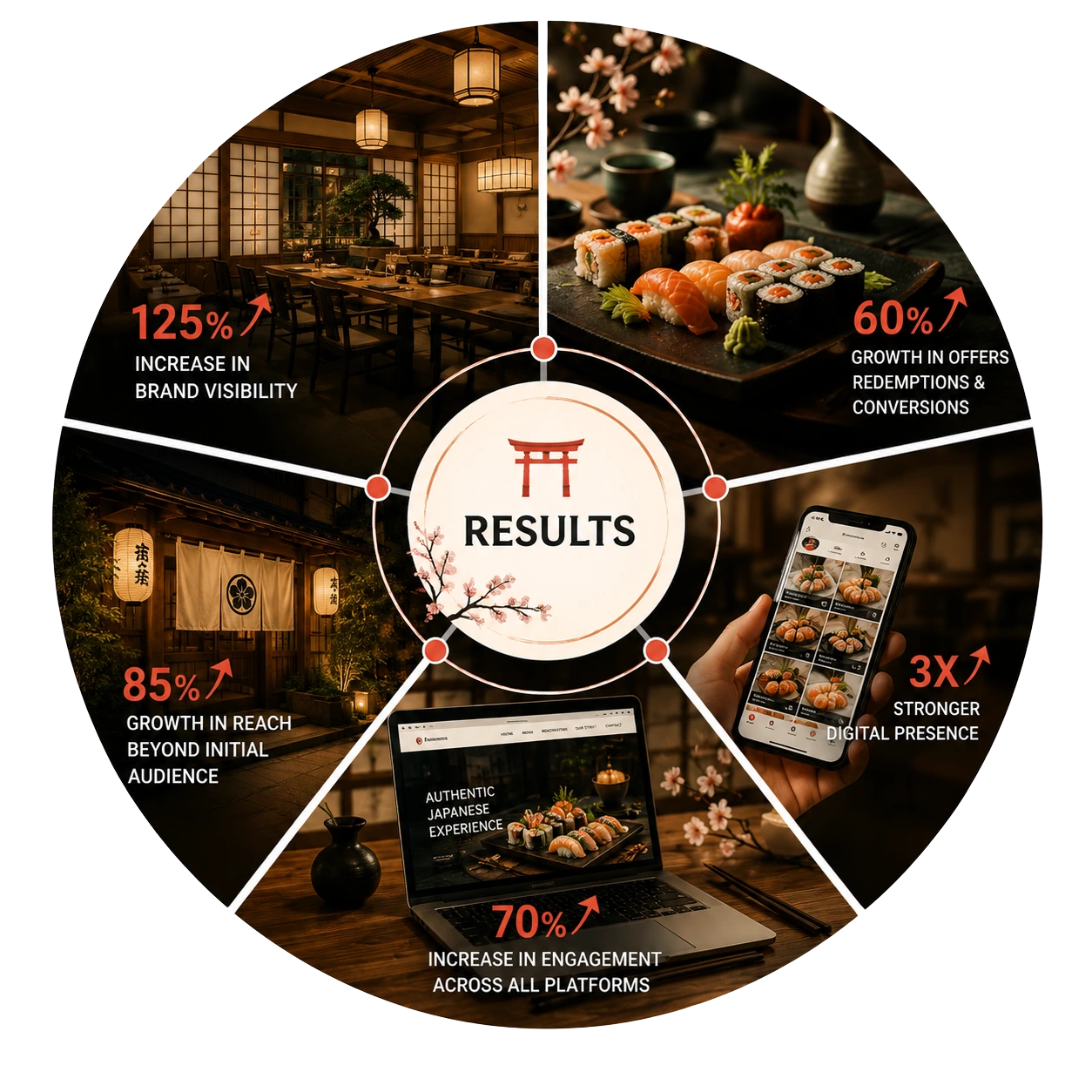sushi zen results