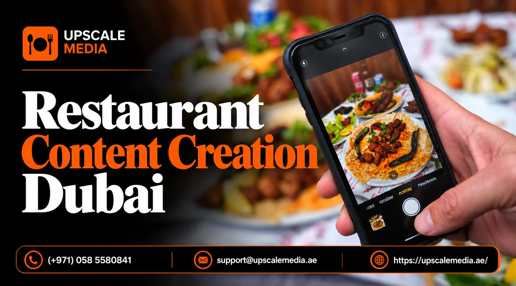 Restaurant Content Creation Dubai